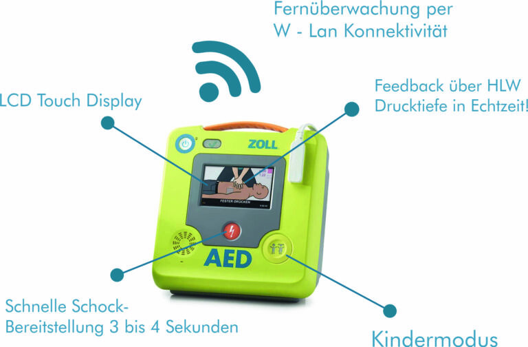 Der ZOLL AED 3 Defibrillator jetzt kaufen! 