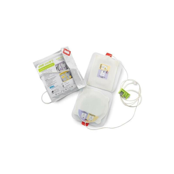 ZOLL AED pro & ZOLL AED plus, stat padz II Elektrode Erwachsener (2 Jahre Haltbarkeit) - 1 paar