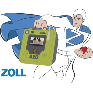 ZOLL AED plus - Online Sonderangebot Halbautomat, inkl. Elektrode, Batterie, Tasche 7 Jahre Garantie, inkl. AED Wandschrank WallCase 20, zzgl. Einweisung und Inbetriebnahme