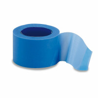 Heftpflaster, PE, steril  (2,5 cm x 5 m), VE: 12 Stück, Farbe: blau*