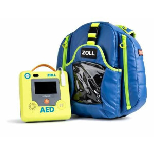 ZOLL AED 3 Rucksack mit Modultaschen Farbe blau / gelb