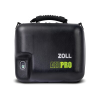 ZOLL AED pro, inkl. Elektrode CPRD (5 Jahre MHD), Batterie (Einweg ca. 3  Jahre MHD), Soft Tasche ZOLL Artikel Nr.:  90210200499991080
