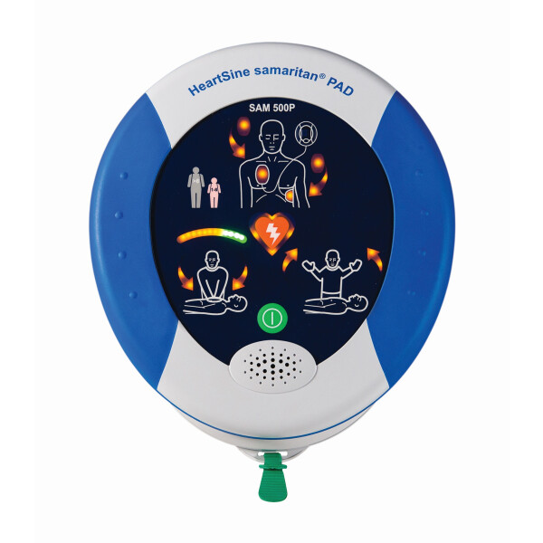 HeartSine PAD 500P samaritan®, AED Defibrillator, halbautomatisch